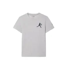 LACOSTE - Polera Novak Djokovic Gris Tenis