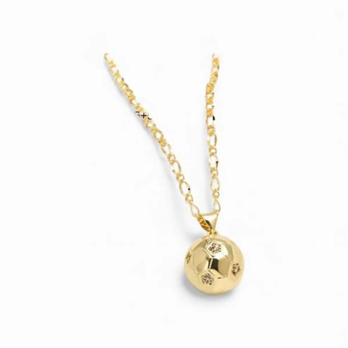 GENERICO - Collar Balón de Fútbol Gold