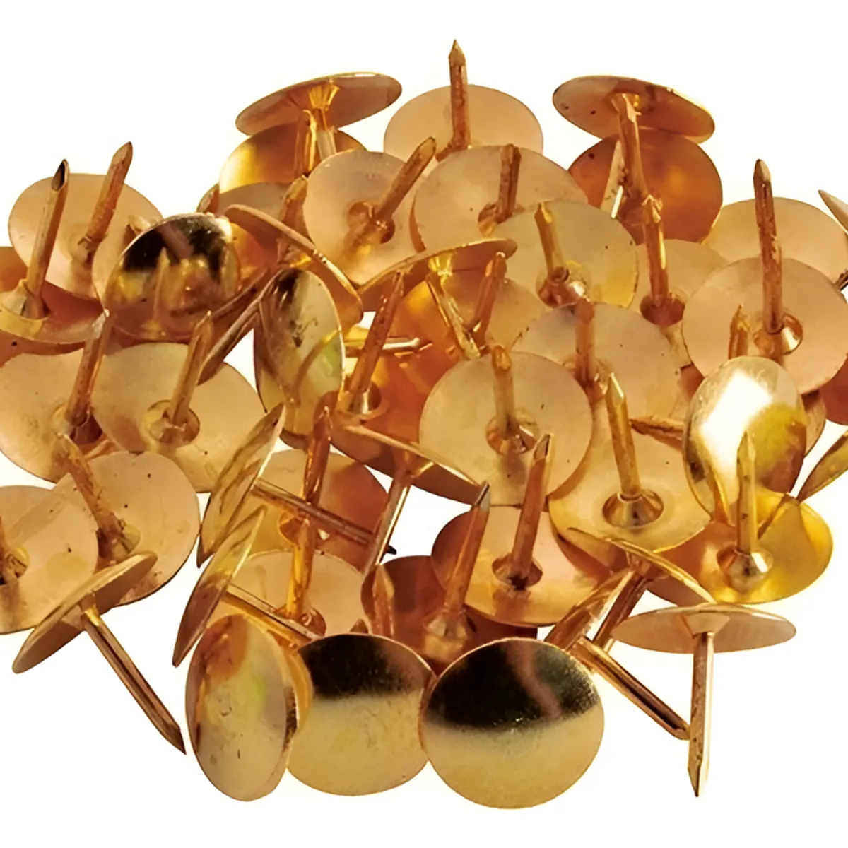 GENERICO - Chinche Dorado O Plateado 50 Unidades  Artesano Libreria