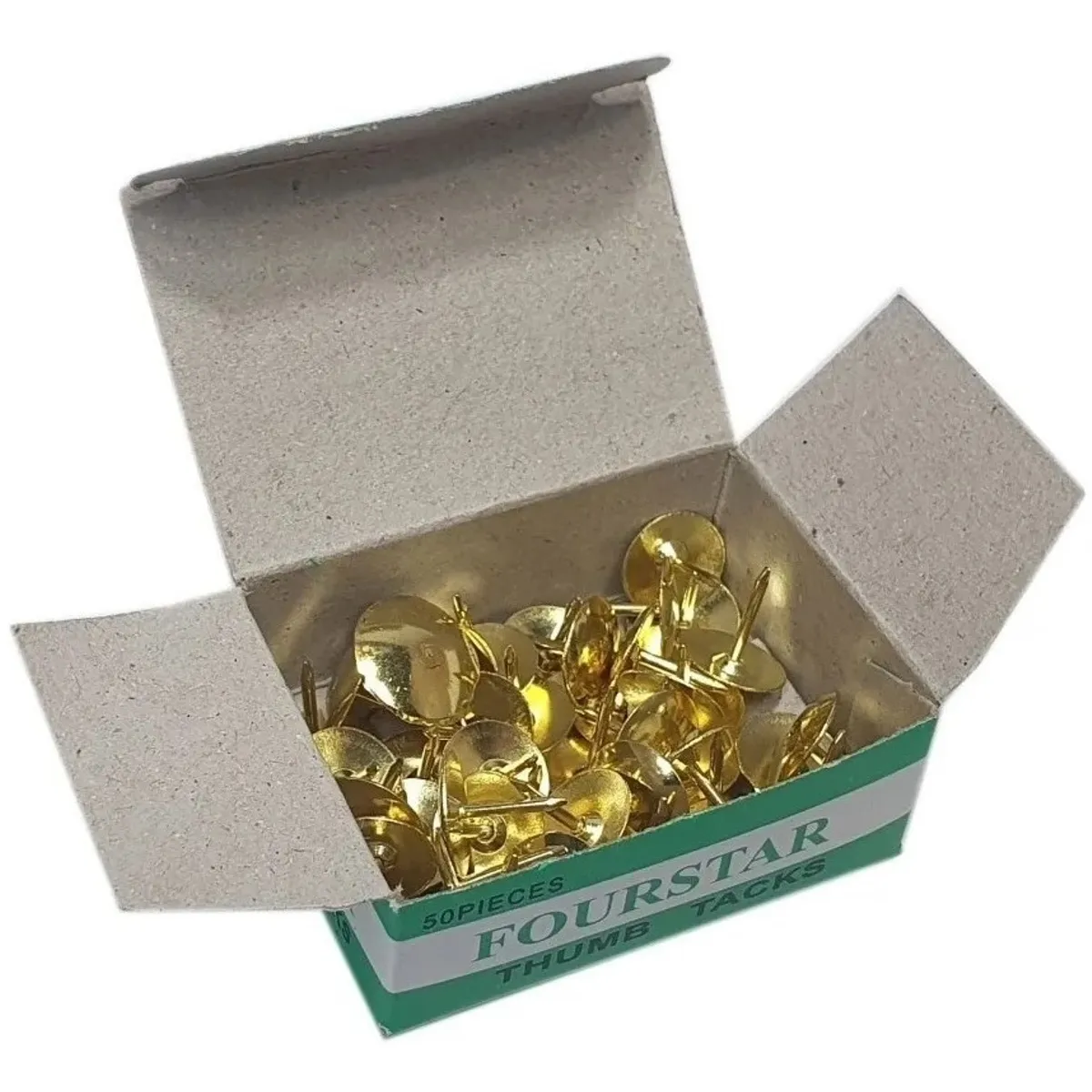 GENERICO - Chinche Dorado O Plateado 50 Unidades  Artesano Libreria