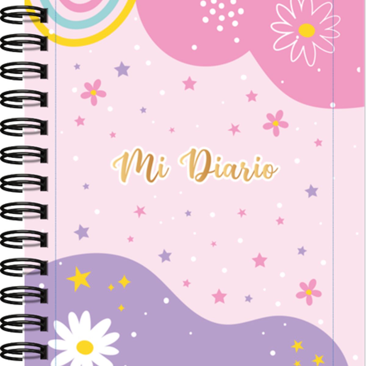 ELAB PROPIA - Diario de vida, diseño Flores