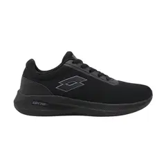 LOTTO - Zapatilla Running Mujer - Challenge Negro Gris
