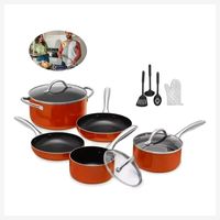 Batería De Cocina 11 Piezas Para Todo Tipo De Cocina