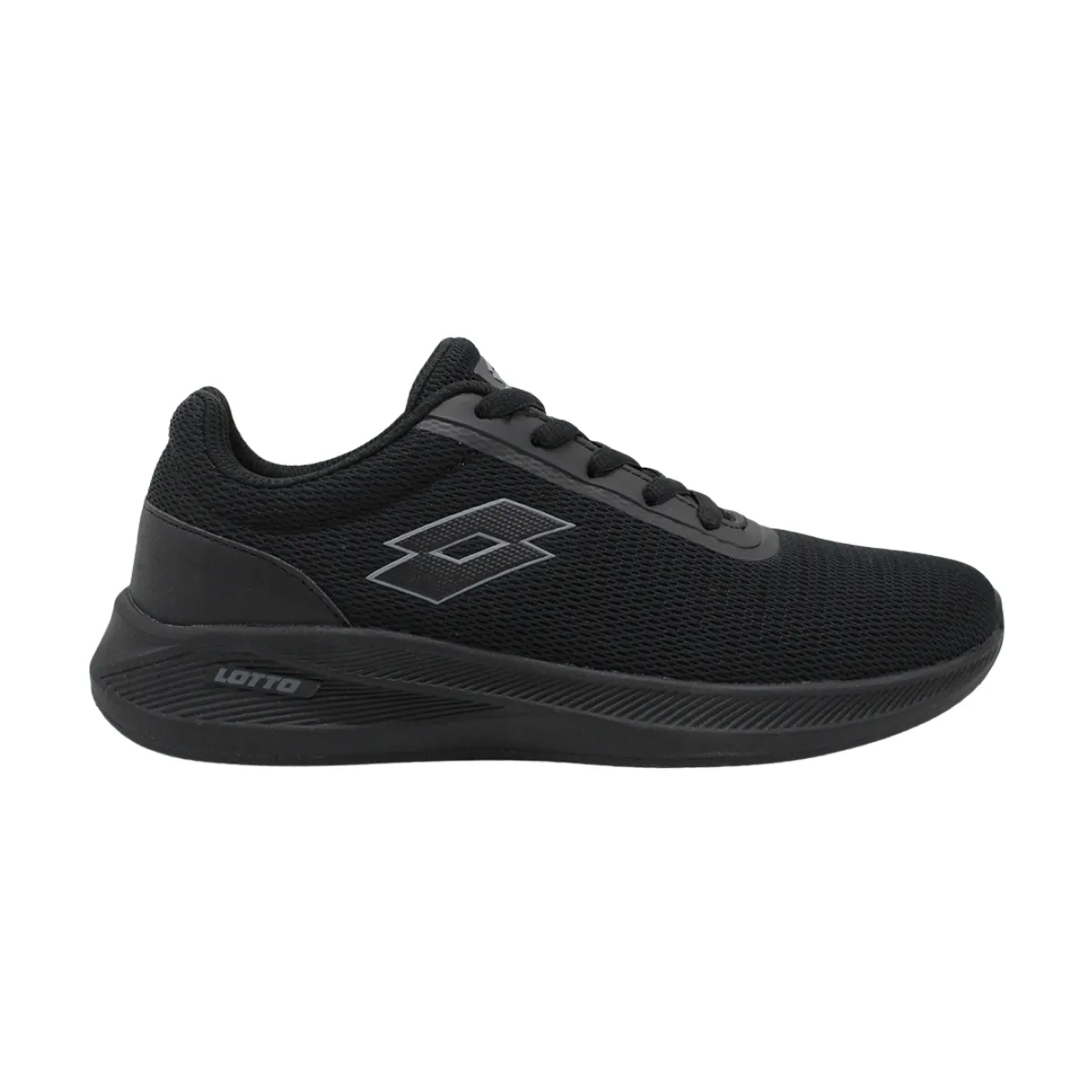 LOTTO - Zapatilla Running Mujer Lotto - Challenge Negro Gris