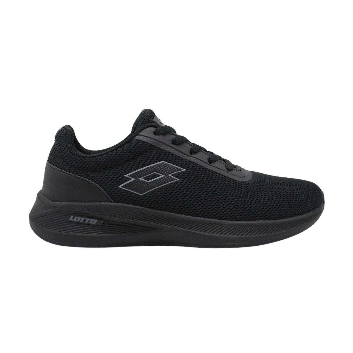 LOTTO - Zapatilla Running Mujer Lotto - Challenge Negro Gris