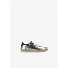 SCALPERS - SNEAKERS METALIZADAS TEXTURA SERPIENTE