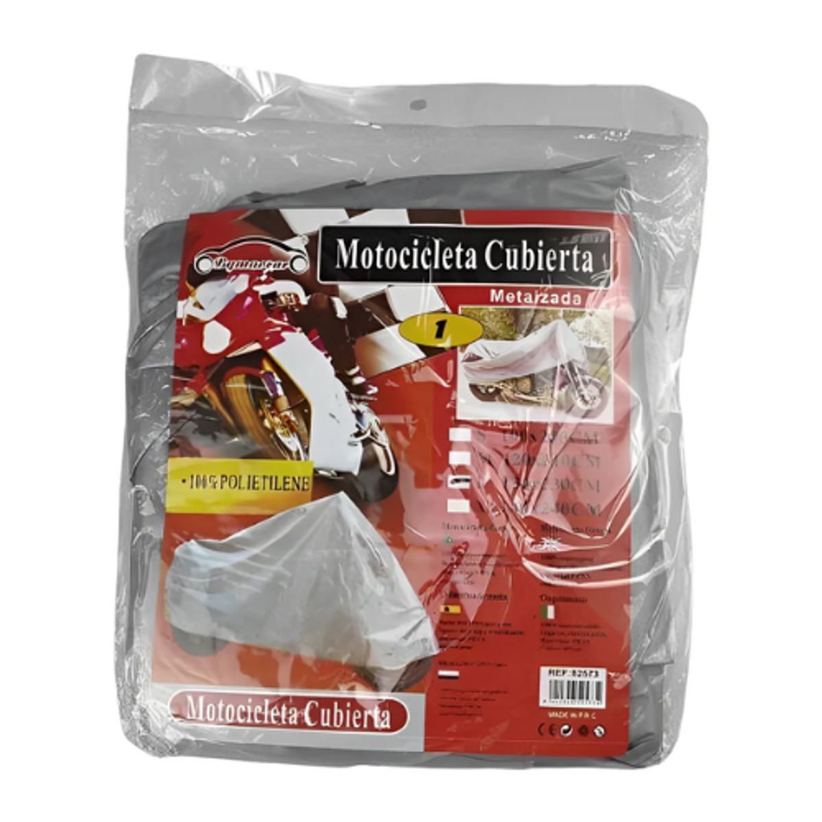 GENERICO - Cubierta Para Moto De Polietileno