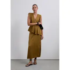 SCALPERS - Falda Midi Fluida