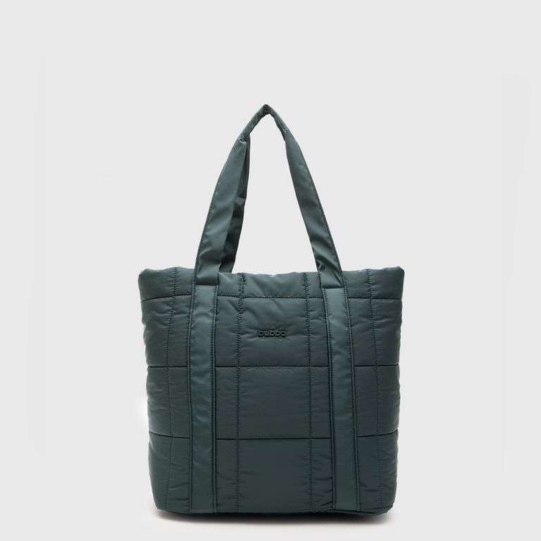 Cartera Tote Puffer Sage Essentials Negro TALLA UNICA