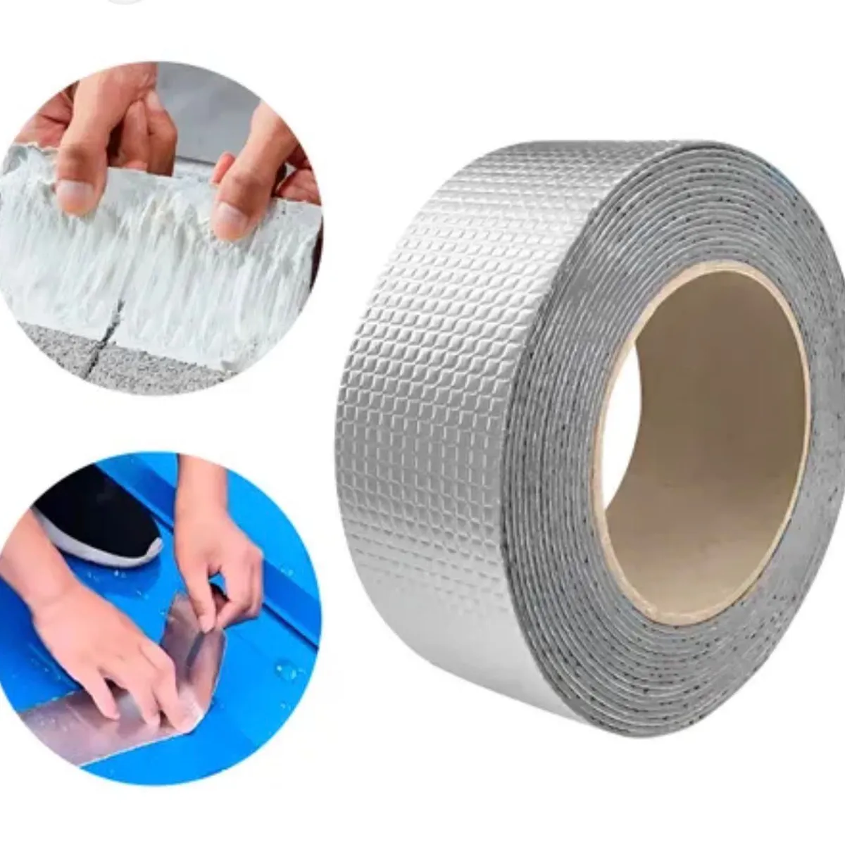 GENERICO - Cinta Aislante Impermeable Sellador Butilo  5 Metros X 5CM