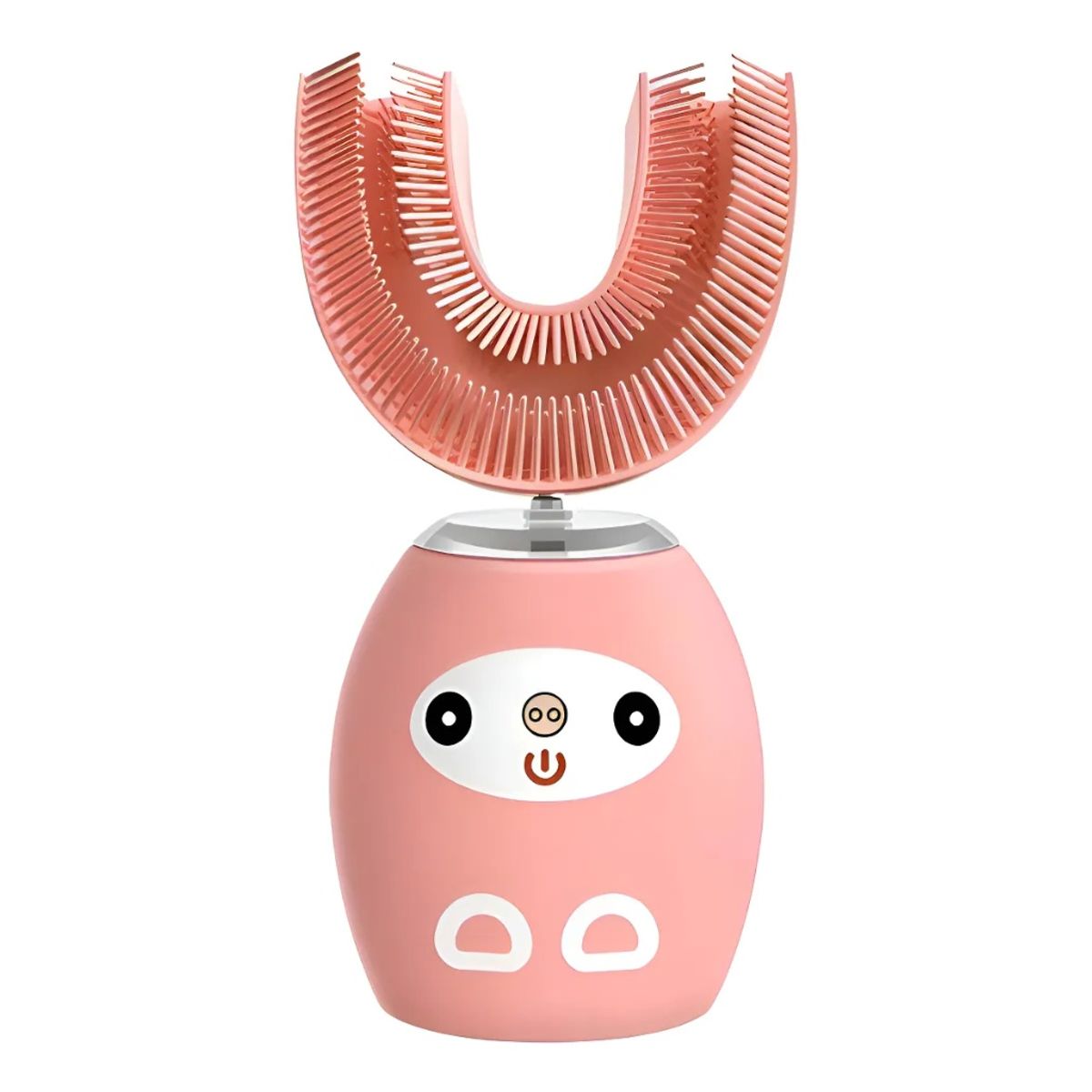 GENERICO - Cepillo de dientes eléctrico ultrasónico en forma de U para niños
