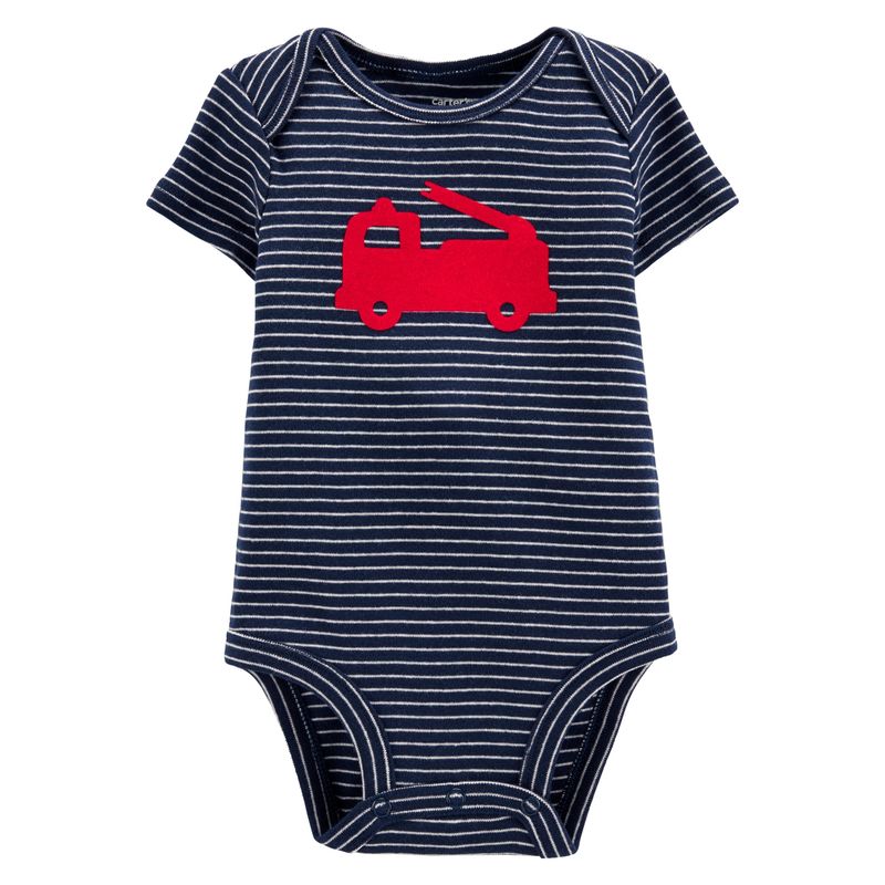 CARTER'S - Carters Body Algodón Bombero Bebe Niño