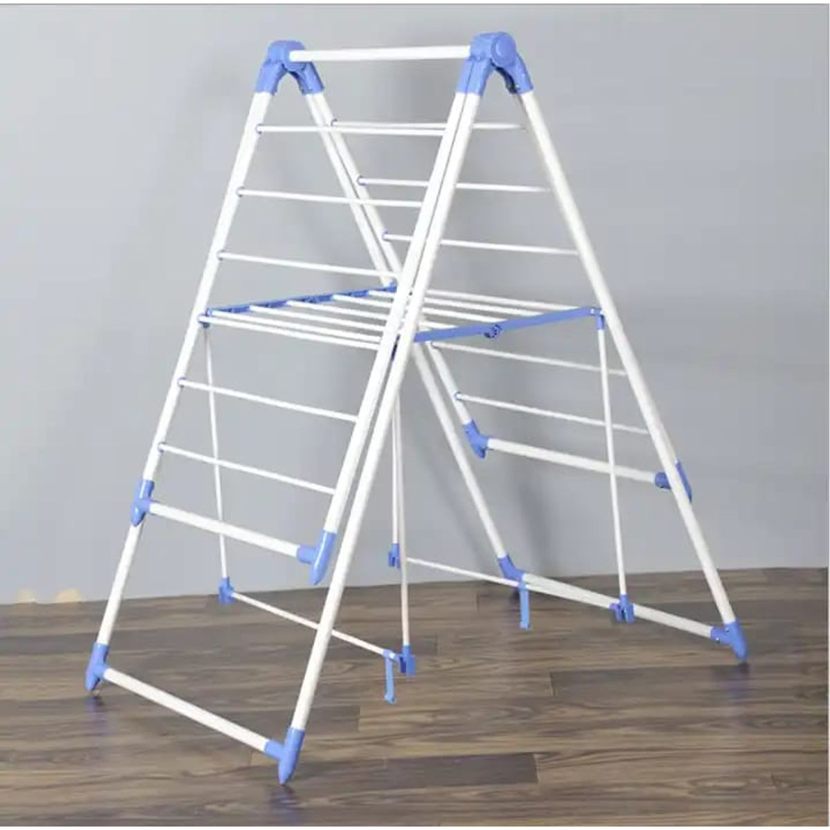 GENERICO - Tendedero Plegable 2 Niveles Aluminio Extensible De Pie