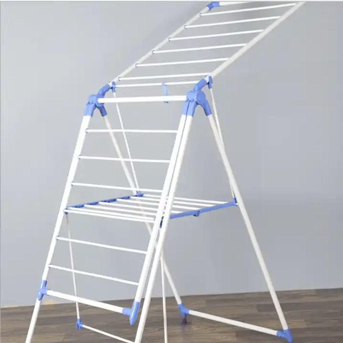 GENERICO - Tendedero Plegable 2 Niveles Aluminio Extensible De Pie