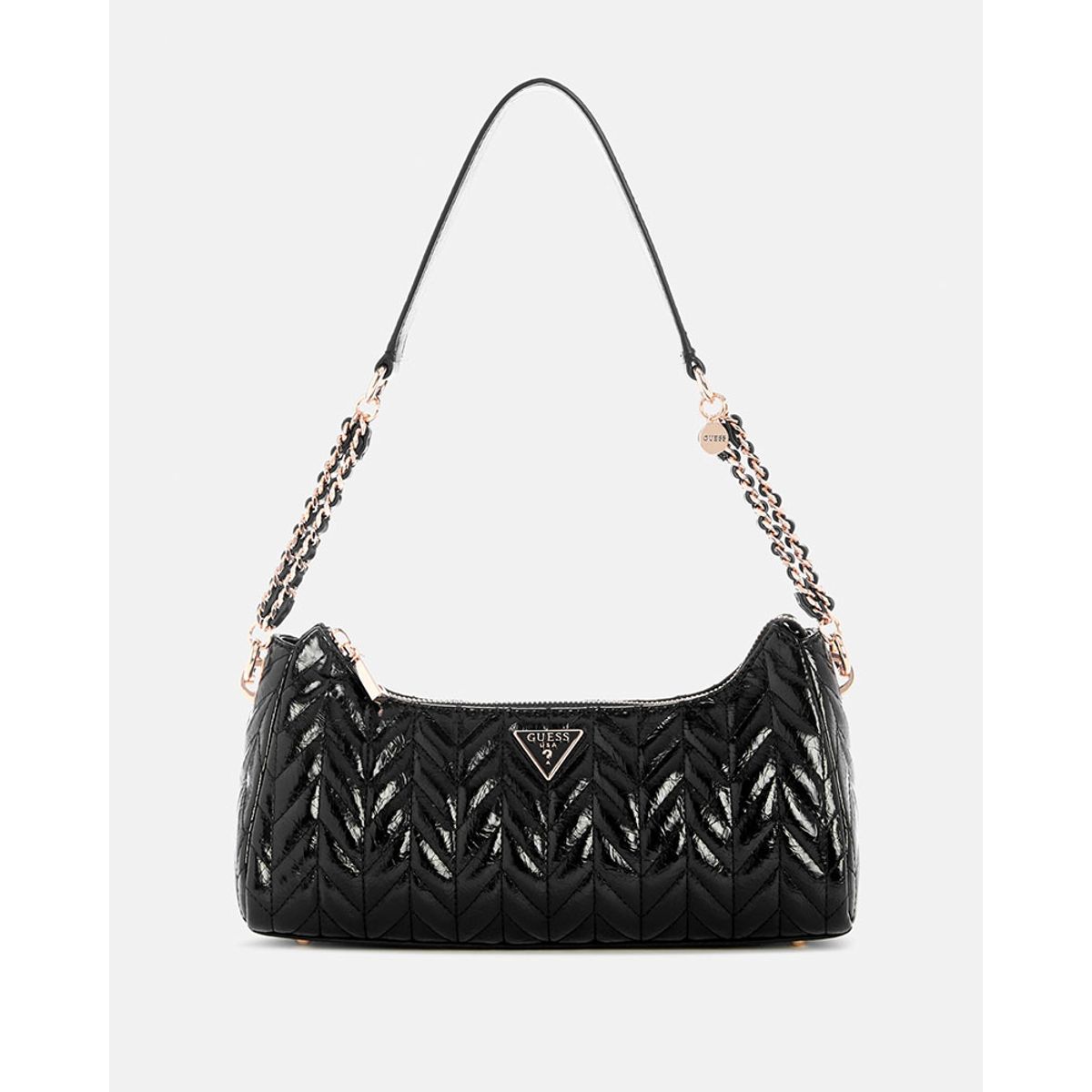 GUESS - Cartera Cheryl Shoulder Bag Negro