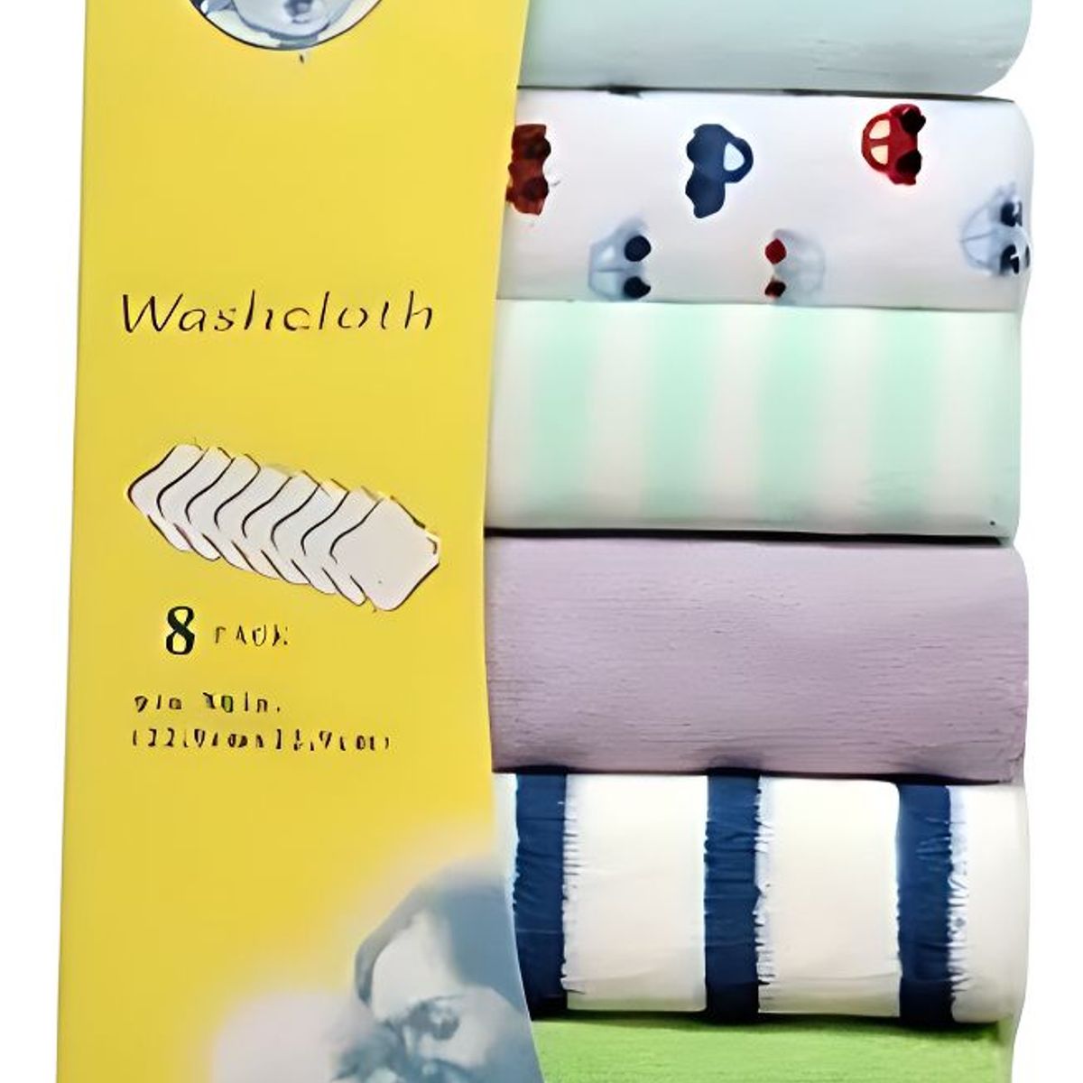 GENERICO - Pack 8 Tutos Pañitos Para Bebés Algodon