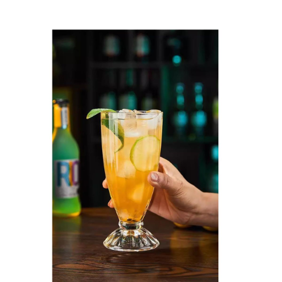 GENERICO - Copa Acrilica Para Vatidos 8x19cm 450ml