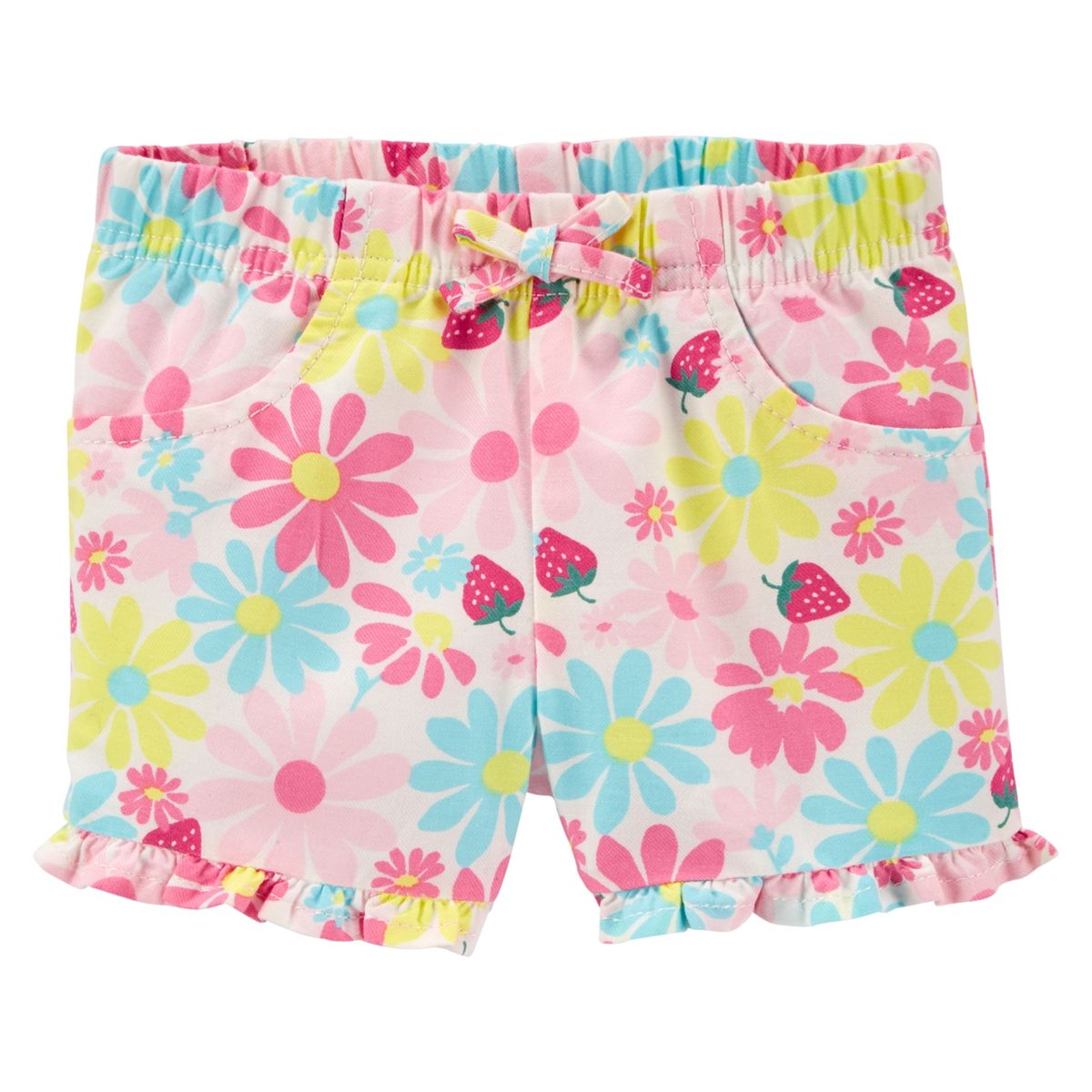 CARTER'S - Short Estampado Flores Bebé Niña Carter's