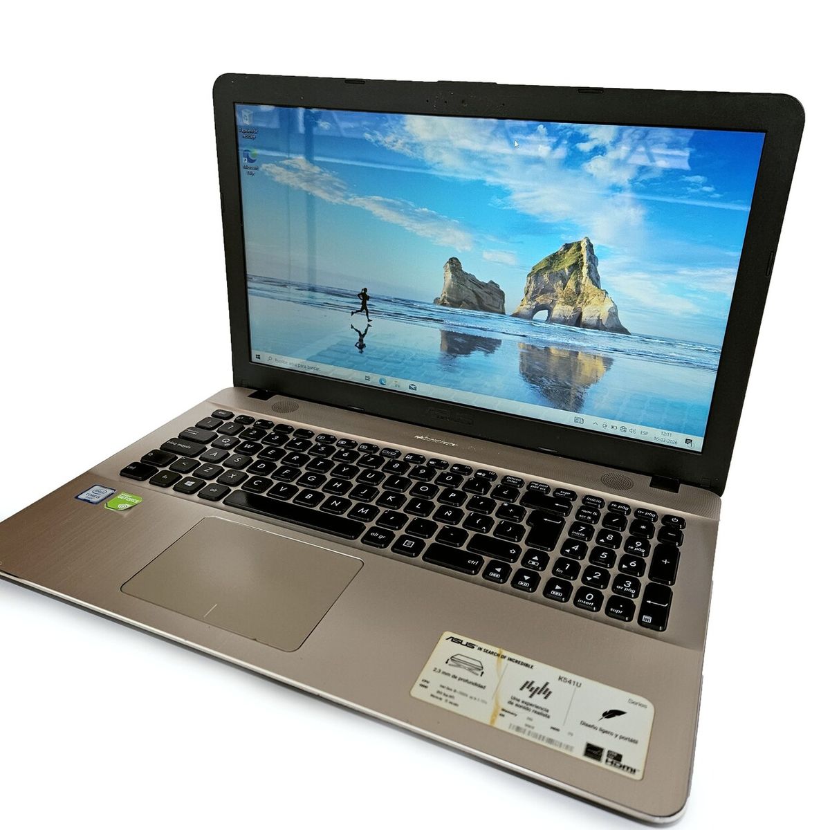 ASUS - NOTEBOOK ASUS K541UJ I5-7MA 8GB RAM240GB SSD-NVIDIA GEFORCE 920M REACONDICIONADO