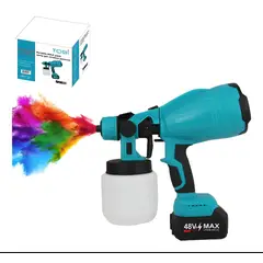 GENERICO - Pulverizador de Pintura Manual Recargable Pinta más rápido y fácil