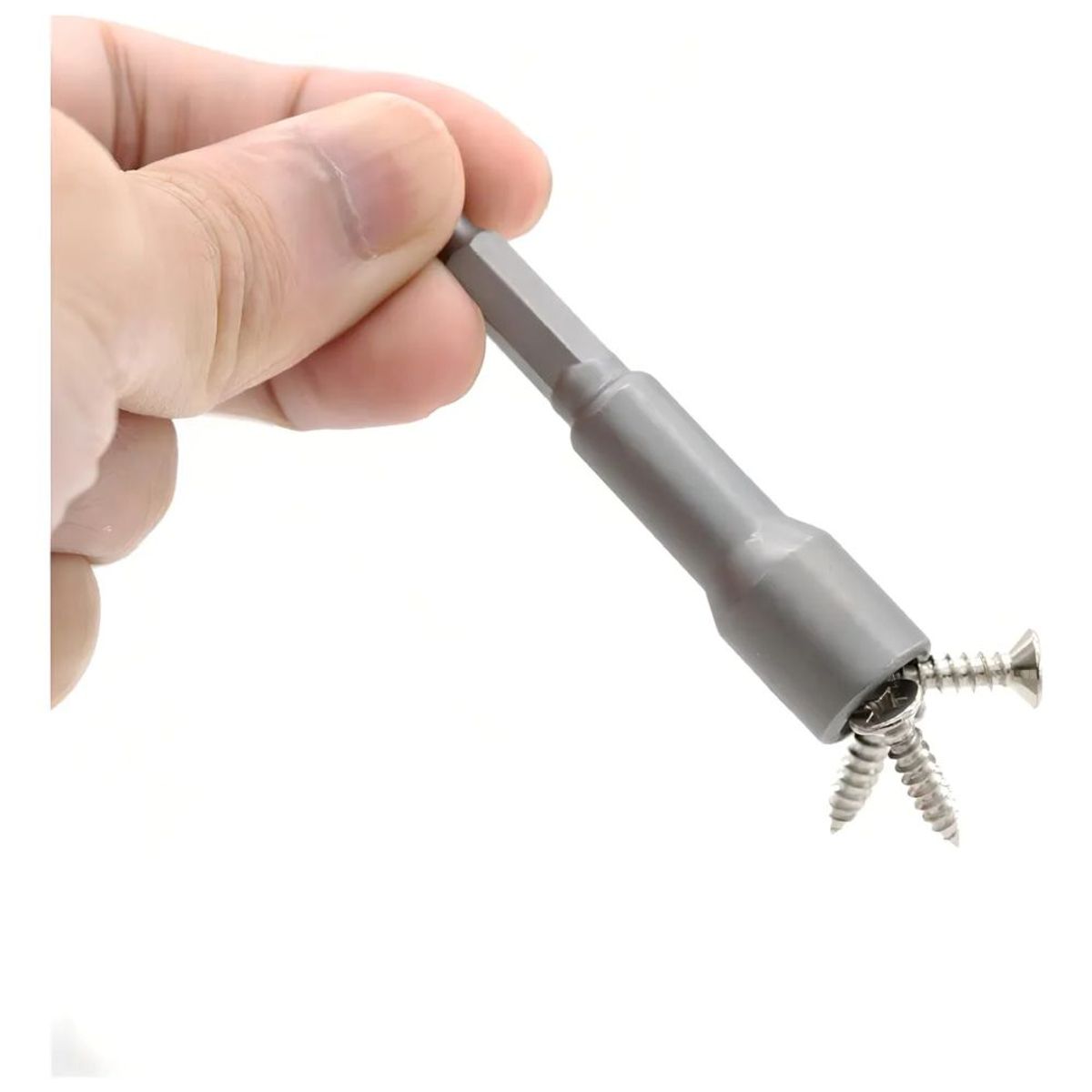 KAMASA - Juego 5 Adaptadores 6-11 X 100mm Punta Magnética Hexagonal