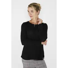 ECLIPSE - Polera Clarisa Negro