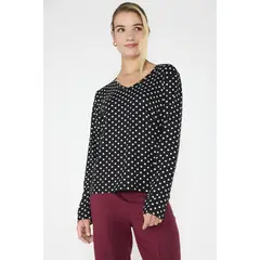 ECLIPSE - Polera Julieta Negro