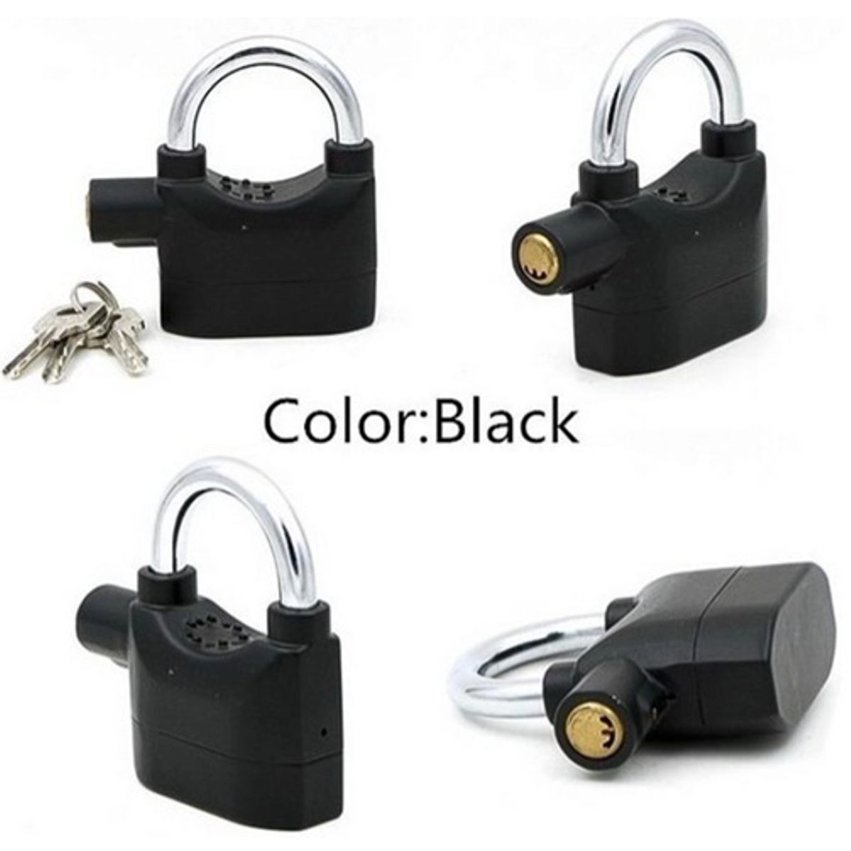 MOVI - Candado con Alarma Antirrobo 110 dB