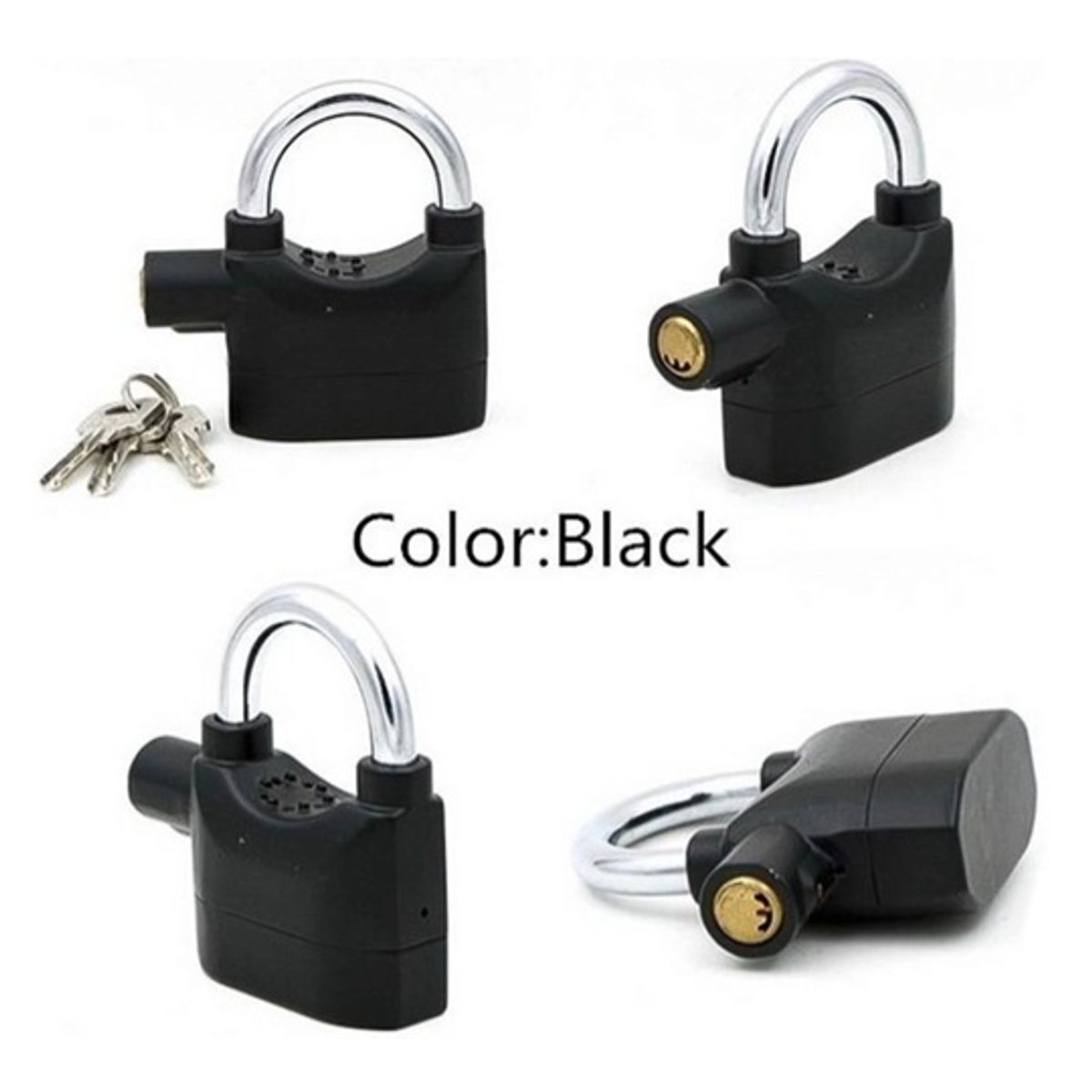MOVI - Candado con Alarma Antirrobo 110 dB