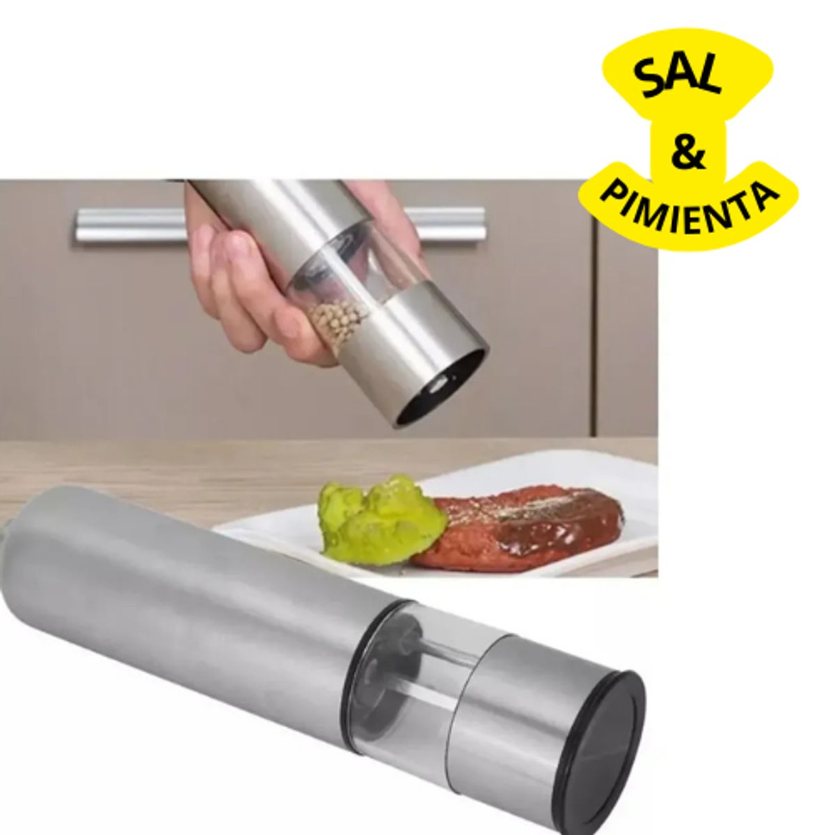 MOVI - Molinillo  para Sal y Pimienta