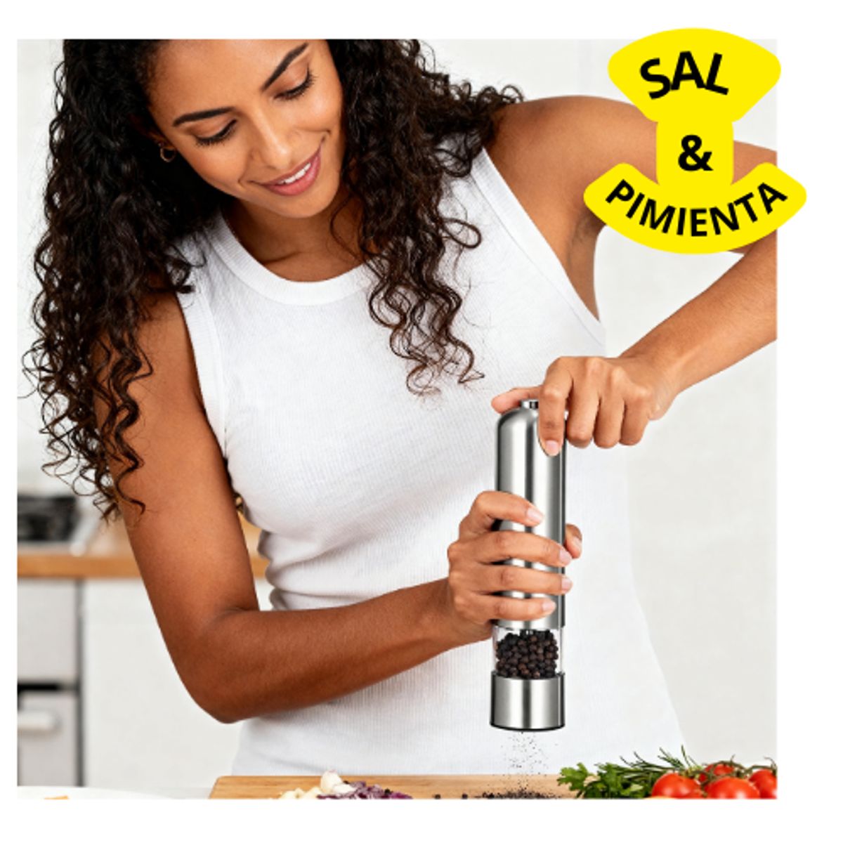 MOVI - Molinillo  para Sal y Pimienta