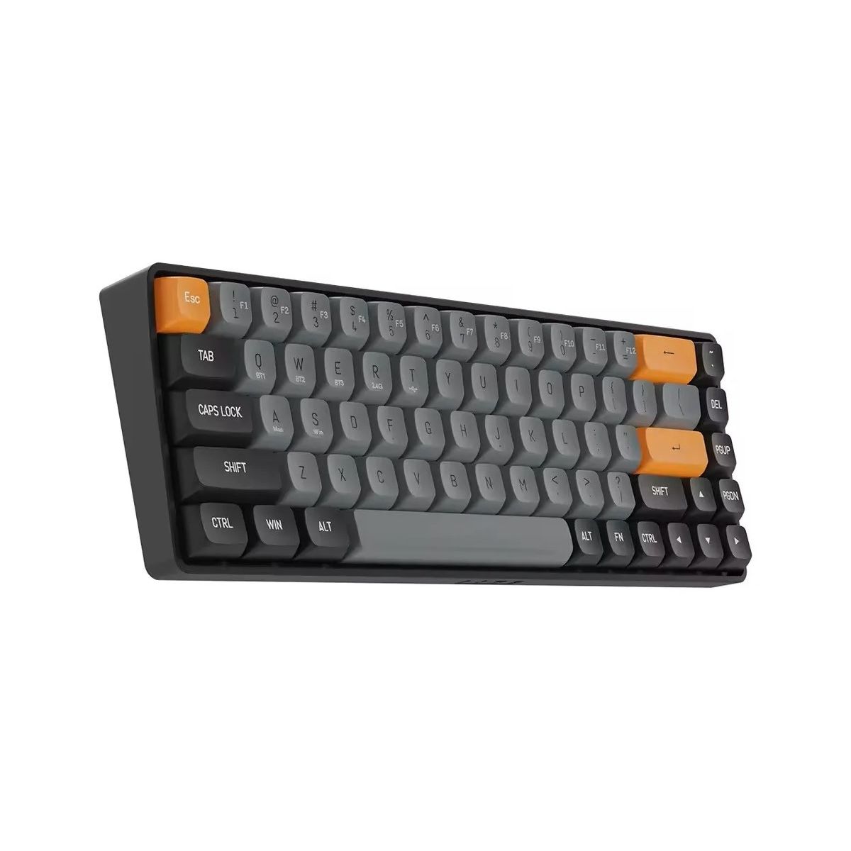 GENERICO - Teclado Mecánico Darkflash Gd68 Tri Modo 65% Switch Yellow Negro Español Latinoamérica BELUG