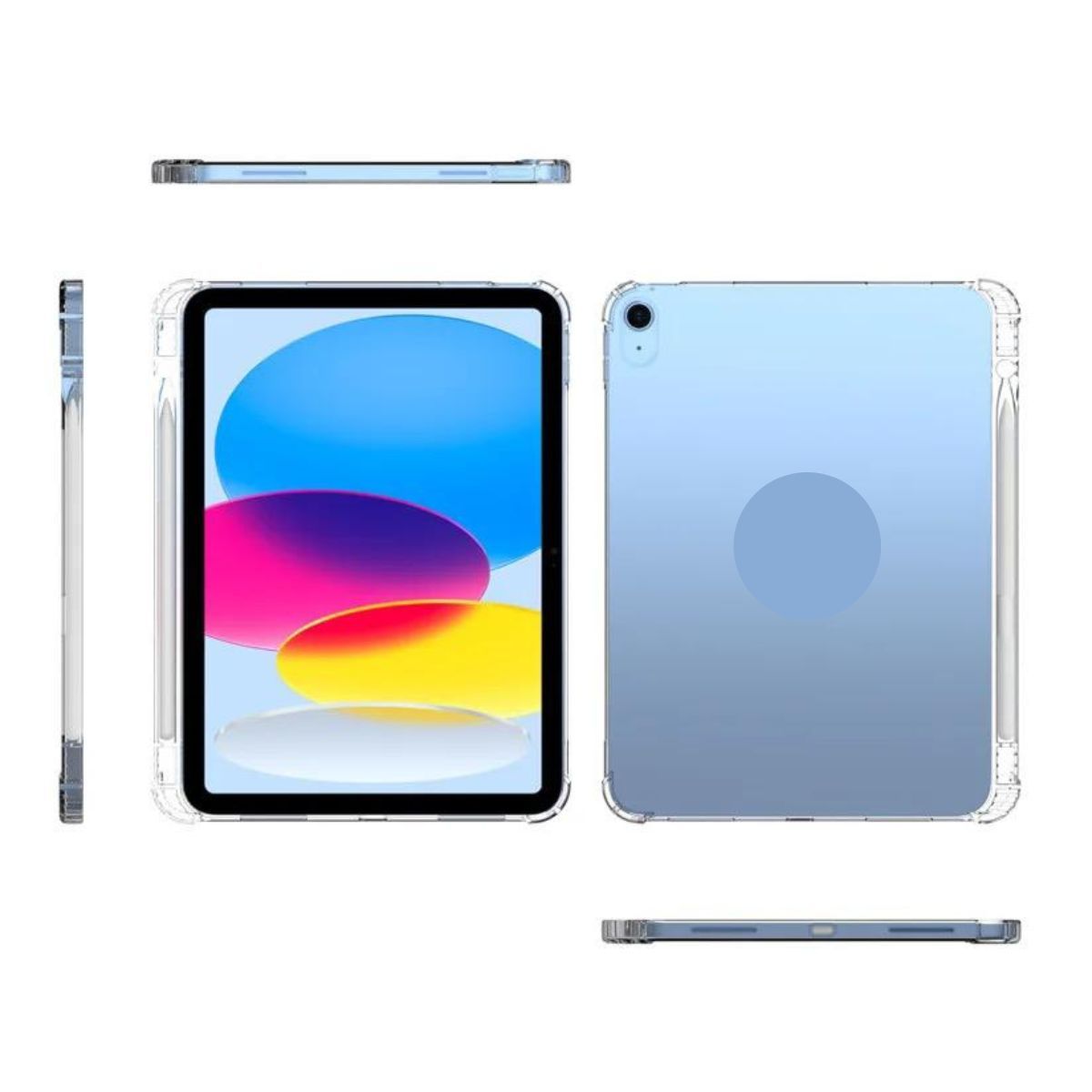 GENERICO - Carcasa Transparente Con Ranura Para iPad Air 11 M4 2026