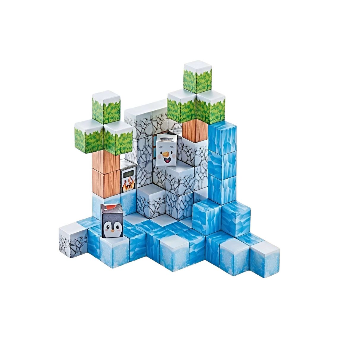 GENERICO - Cubo Magnético de Construcción 3D 66 piezas