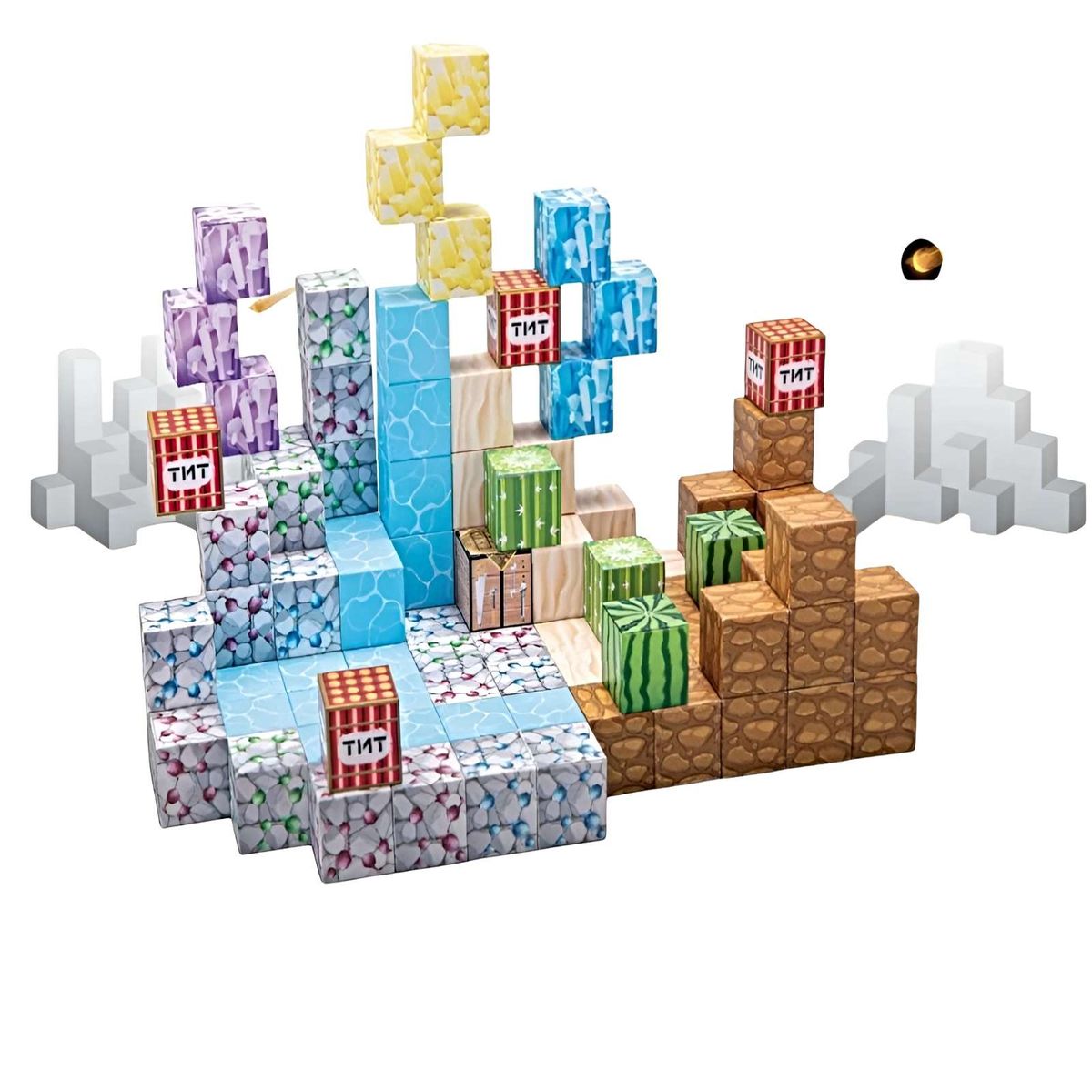 GENERICO - Cubo Magnético de Construcción 3D 100 piezas