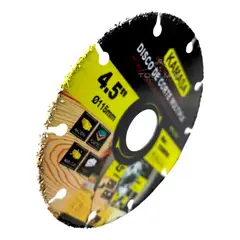 KAMASA - Disco De Corte Multiuso Para Esmeril 115mm 13300 Rpm