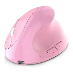 GENERICO - Mouse Vertical Recargable Bluetooth Y Inalámbrico Usb rosa BELUG