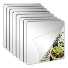 ATURE - Pack 20 Espejos Adhesivos Decorativos 20x20cm Multiusos