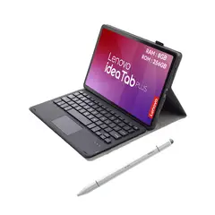 LENOVO - Tablet Idea Tab Plus 8GB+256GB WiFi 12.1 Gris+Teclado Negro+Lapiz