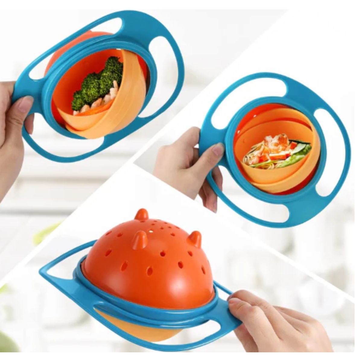 GENERICO - PLATO ANTIDERRAME PARA BEBE
