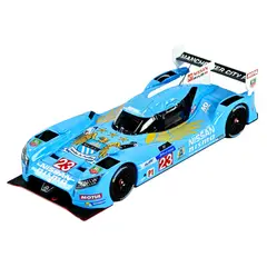 FORMULA 1 - Auto Nissan GTR Nismo Manchester City FC 2015 #23 Jann Mardenborough Caja Acrilica Ebbro 1:43