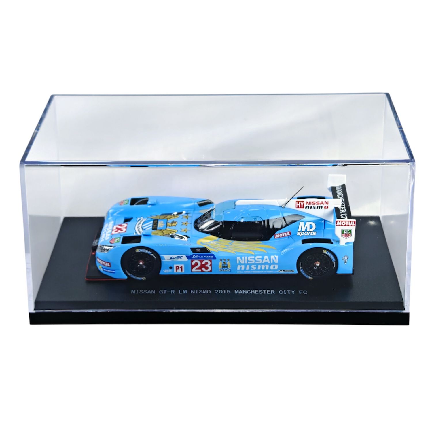 エブロ 1/43 NISSAN GT-R LM NISMO 2015 MANCHESTER CITY FC 完成品