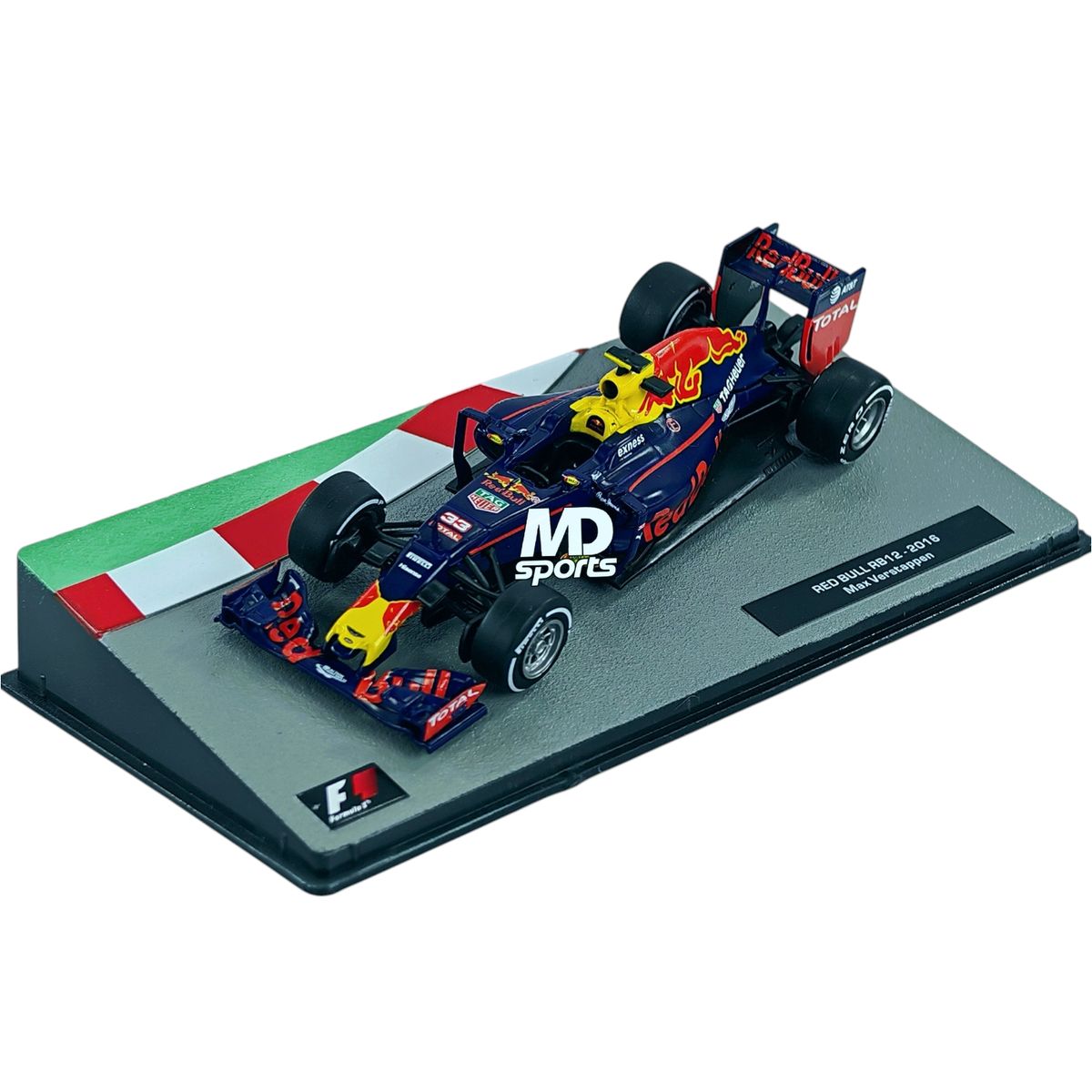FORMULA 1 - Auto Formula 1 Redbull RB12 2016 #33 Max Verstappen Caja Acrilica Altaya 1:43