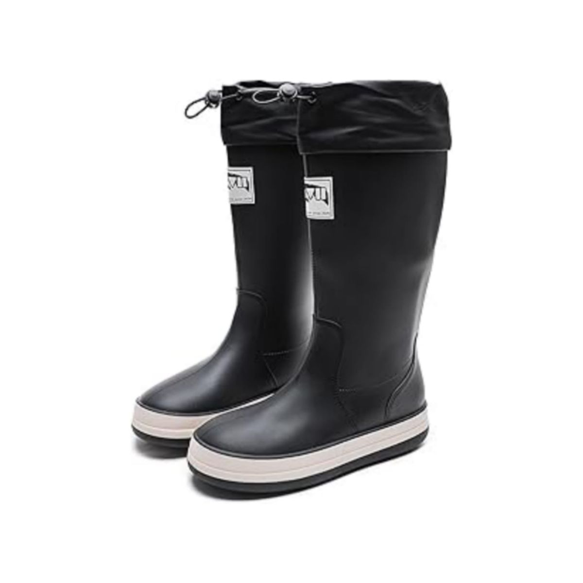 OMAS - Botas De Agua Botas Para la LLuvia Mujer  Botas Altas