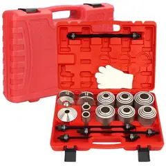 KUANGYE - Kit Extractor De Bujes Y Rodamientos Polea Juego 36 Piezas Herramientas Para Autos Maleta