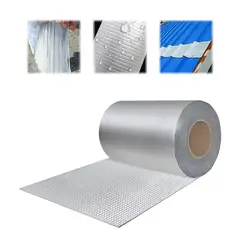 GENERICO - Cinta Butilo Impermeable Fuerte Térmica Tubo Techo 15cmx10m