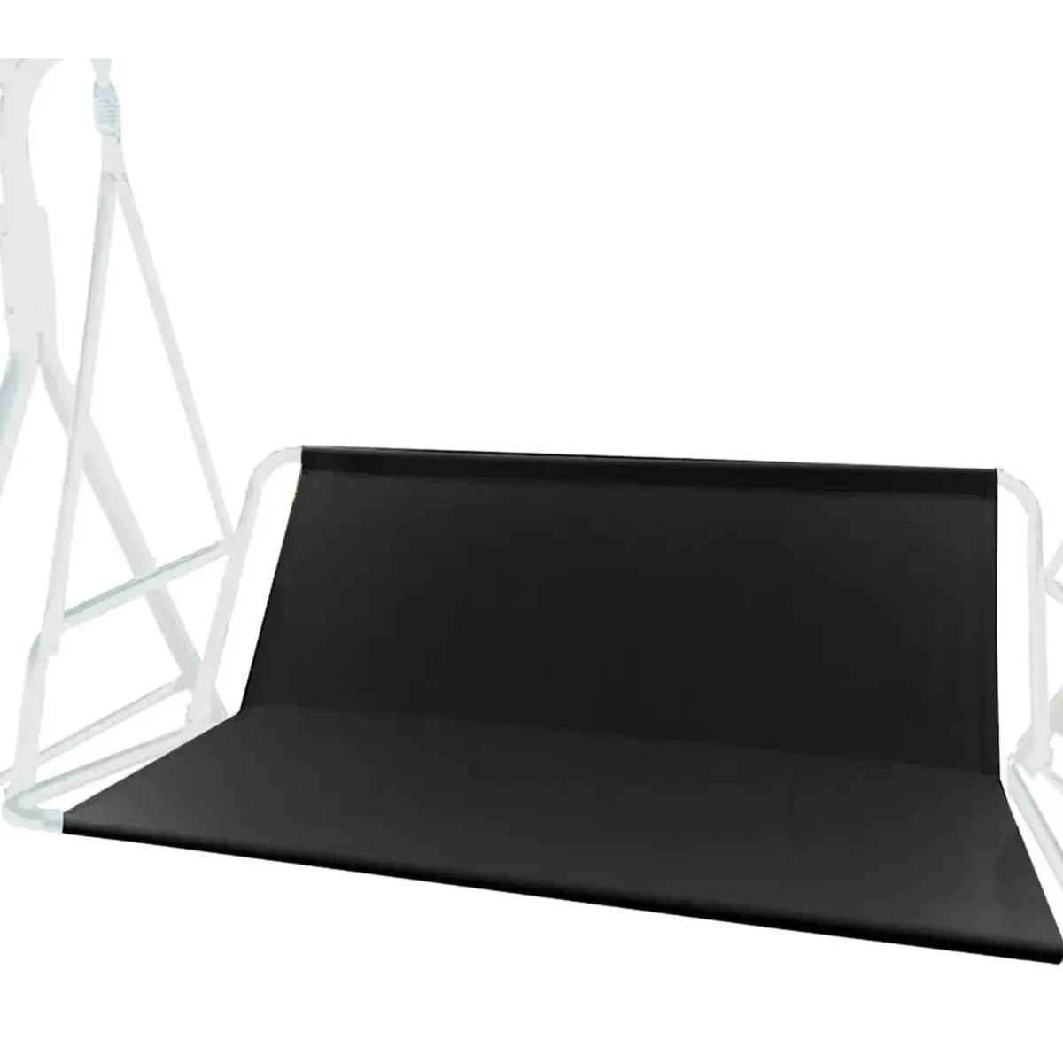 ATURE - Fundas Repuesto Columpio Respaldo Protector Hamaca 138x50x50 Negro