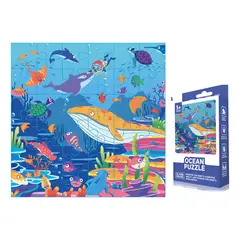 GENERICO - Puzzles Educativos Juguetes Para Niños Regalo Tema Marino