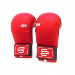 MUUK - GUANTILLA KARATE PALMA LIBRE ROJO