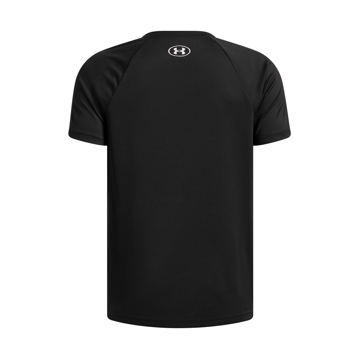 UNDER ARMOUR - Polera M/C Niño Tech Hybrid Print Negro UNDER ARMOUR